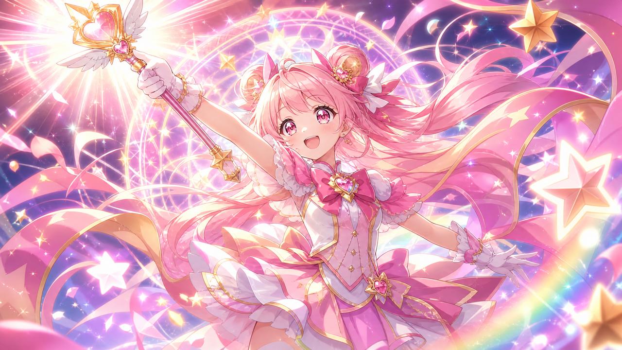 剧情短片动漫-魔法少女动漫教程